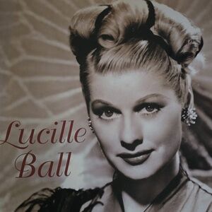 Lucille Ball Hardcover Coffee Book Such  A Fun Book Many Photo Pictures Film